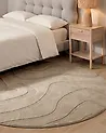 Rug SELVORI Beige ø 160 cm