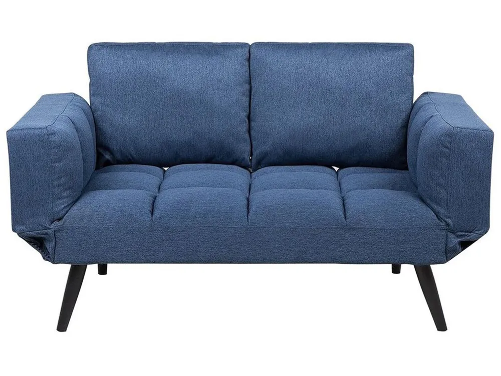 Sofa rozkładana dla 2 osób BREKKE Granatowy