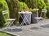 Bistro Set Folding FIORI Metal Violet