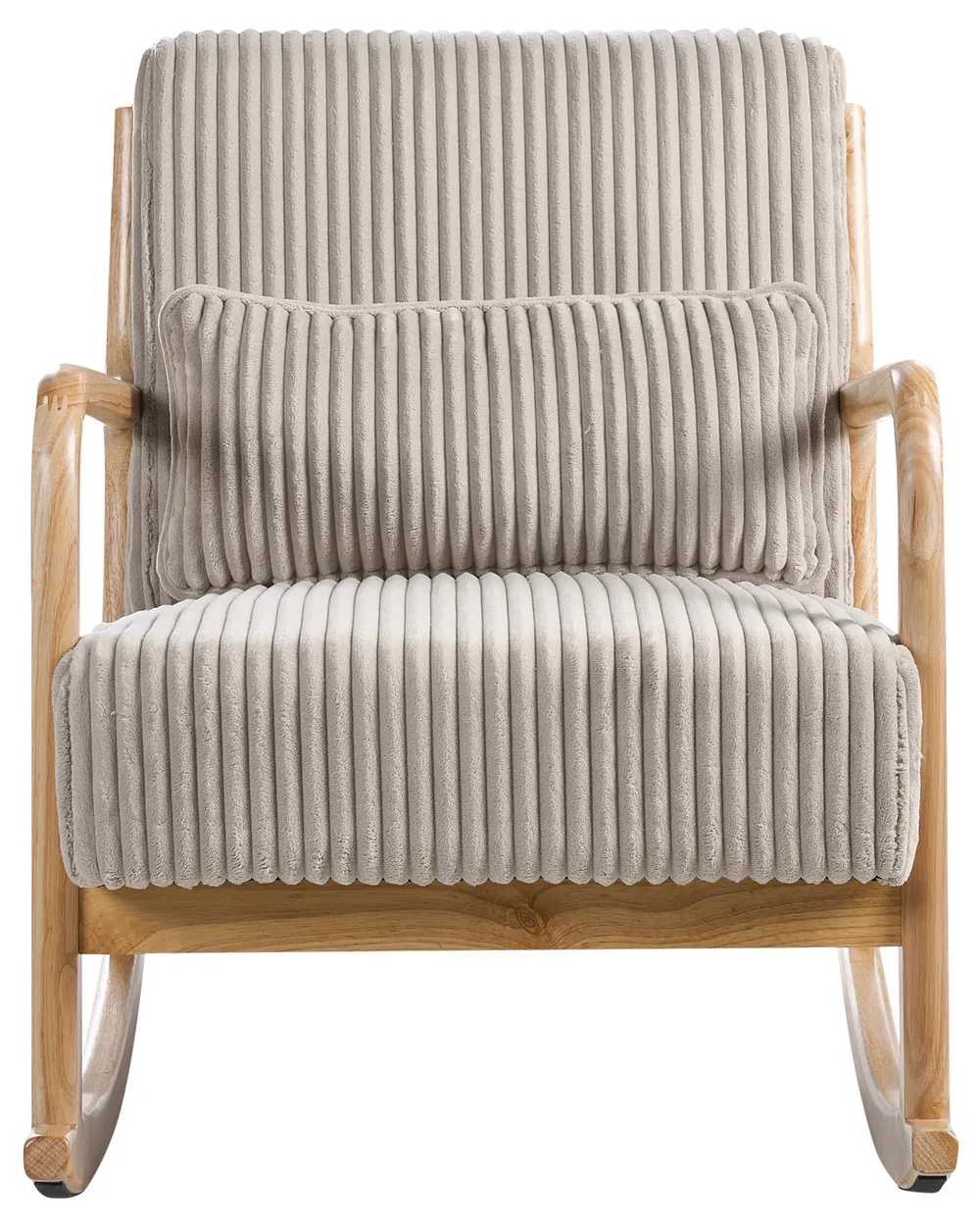 Rocking Chair SORSELE Corduroy Beige_1019428