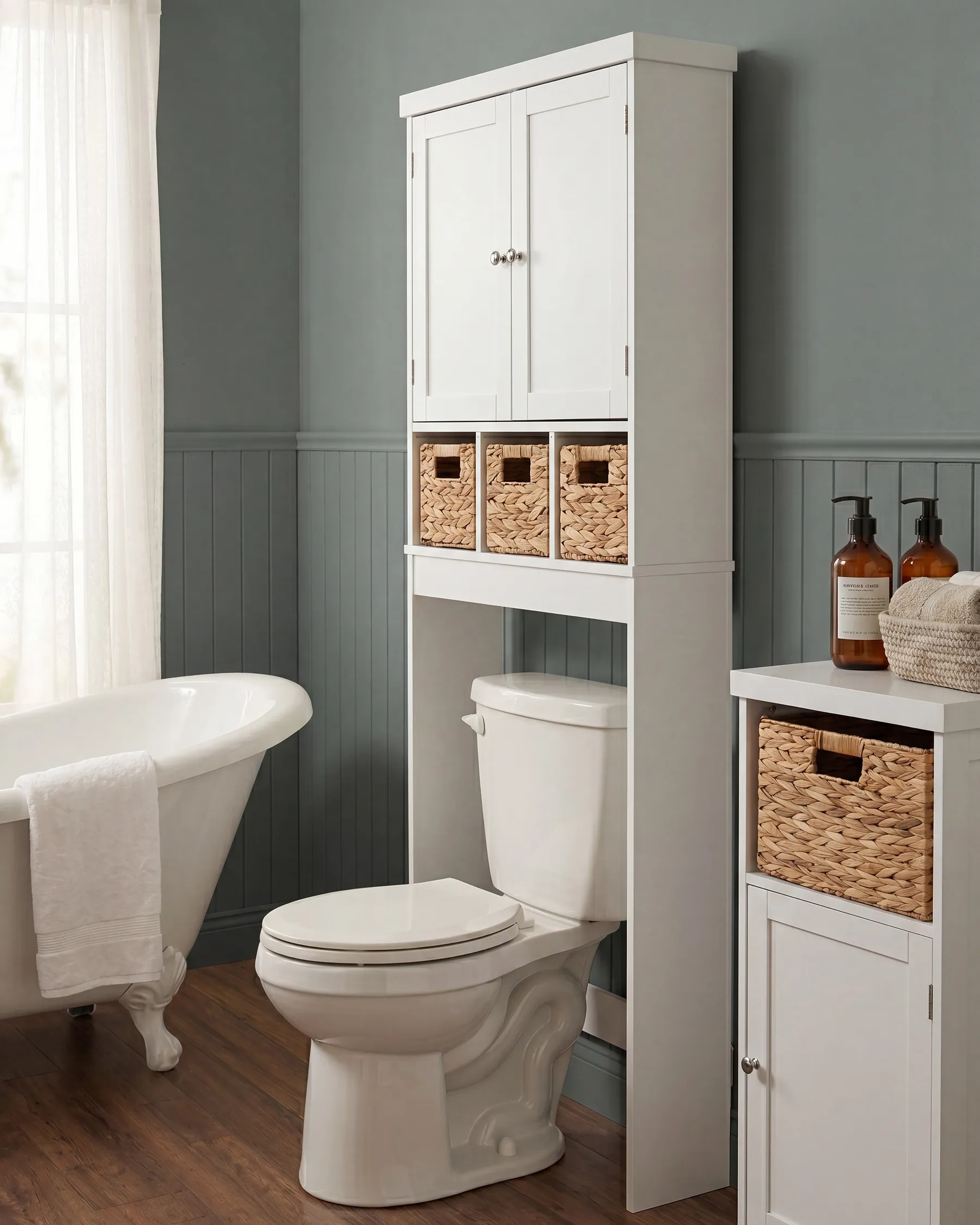 Armadietto da bagno PACLLON 65 cm Bianco_1109982
