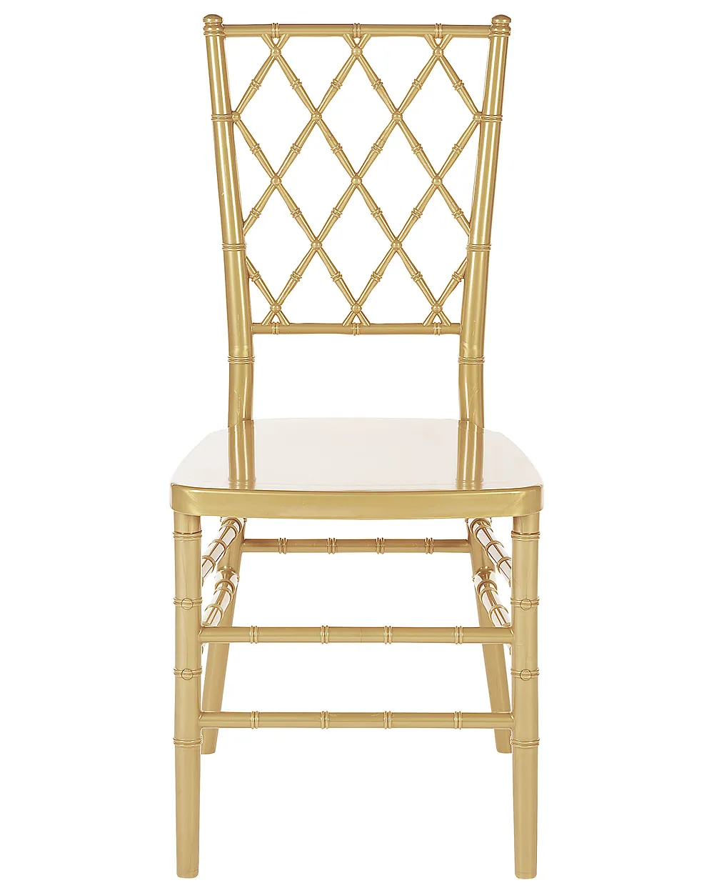 Lot de 2 chaises de salle à manger CLARION Doré_863751
