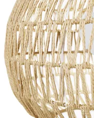 Pendant Lamp MOLOPO Paper Rope Sand Beige_728246