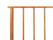 Bed Pine Wood BARRET 140 x 200 cm (EU Double) Brown_875140