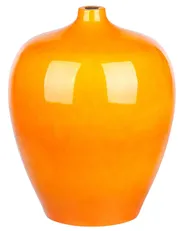 Wazon na kwiaty TERRASA 37 cm Ceramika Pomarańczowy_847852