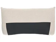 Sofa 3 Seater LUVOS Fabric Light Beige_885549