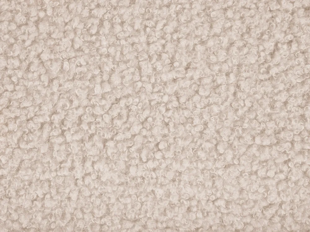 Divano angolare modulare 5 posti KIVVIK Bouclé Beige Lato Sinistro_1045731