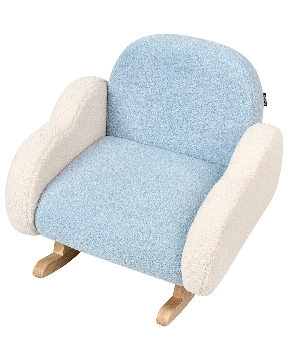 Kids Rocking Chair Cloud SKARE Boucle Light Blue_977199