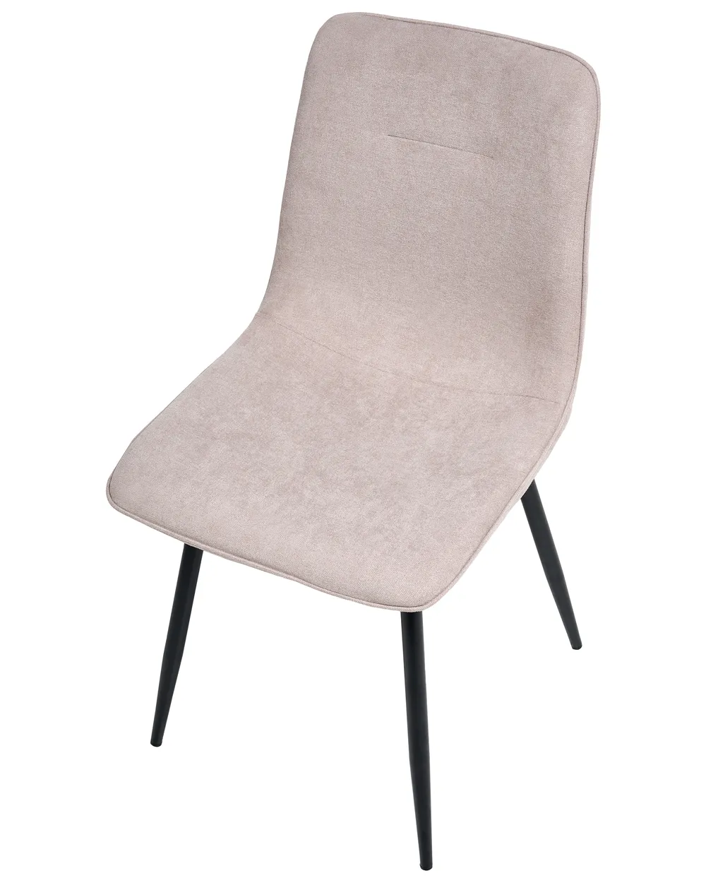 Set di 4 sedie da pranzo TUSCOLA Tessuto Beige_999524