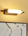 Candeeiro de parede LED em metal preto e dourado 43 cm HENRY_873079