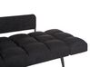 Fabric Sofa Bed Black BREKKE_918728