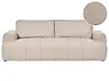 Sofa dla 3 osób NARILLA Boucle Beżowy