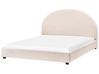 Bed Fabric VAUCLUSE 160 x 200 cm (EU King Size) Light Beige