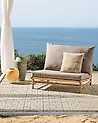 Garden Chair TODI Bamboo Taupe
