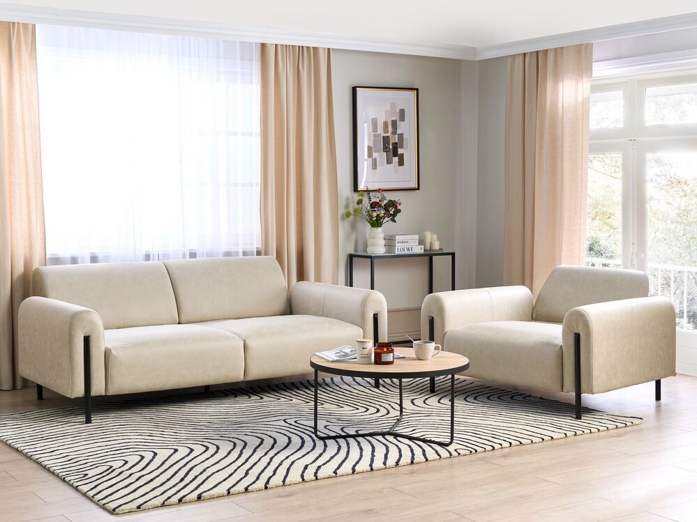 Beige living room sets discount