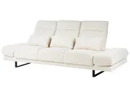 Divano 3 posti IKAST Velluto a coste Beige chiaro_969407