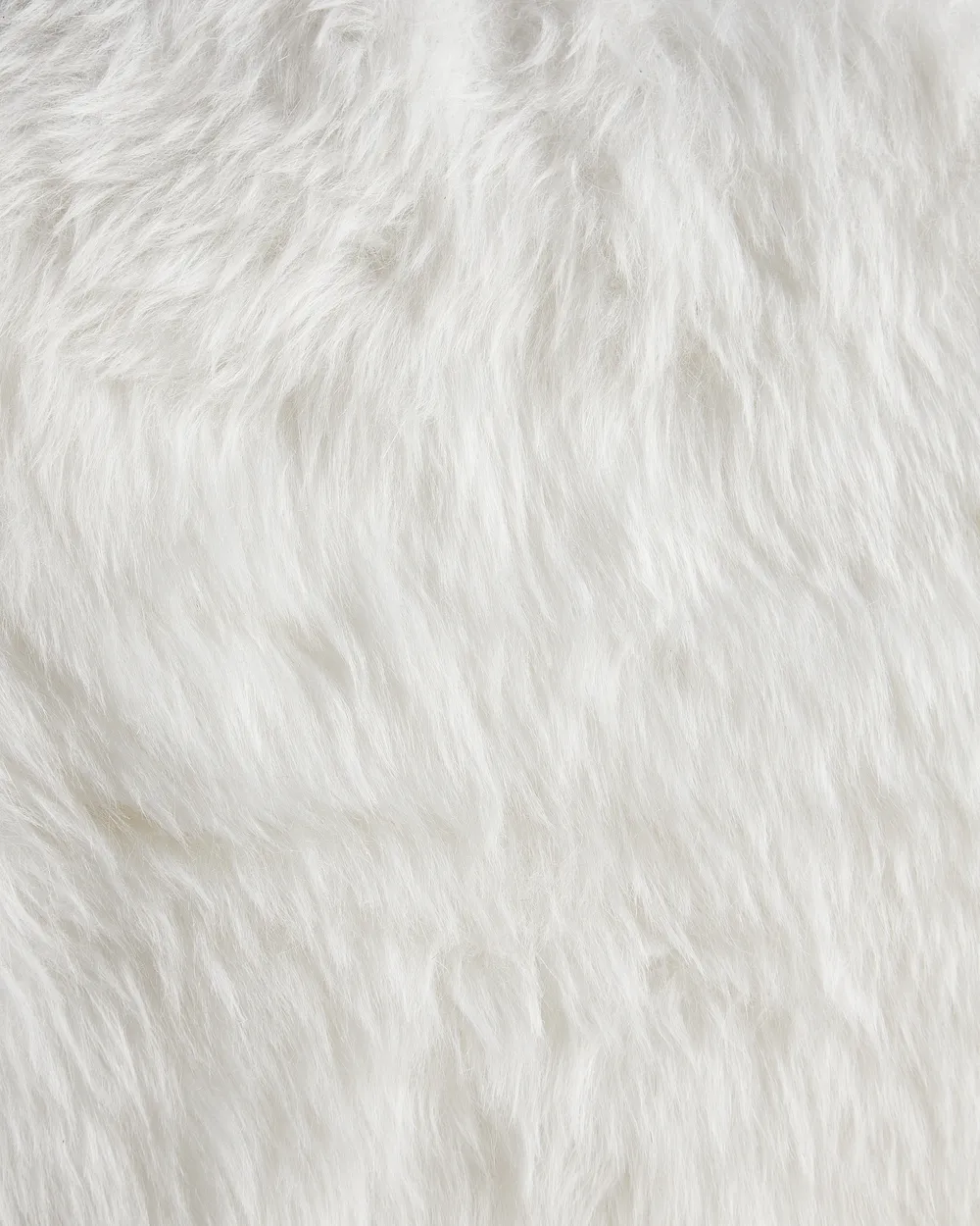 Desk Chair MARGATE Faux Fur White_949950