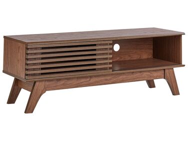 TV Stand Dark Wood TOLEDO II