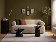 Divano 2 posti ELVA Bouclé Beige_1035613