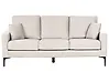 Sofa 3 Seater GAVLE Fabric Light Beige