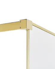 Ścianka prysznicowa WASPAM 80 x 190 cm Złoty_944020