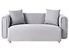 Sofa 2 Seater LILLEROD Fabric Grey