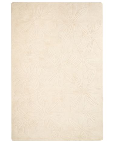 Koberec CHENNAI Světle béžová 200 x 300 cm Vlna