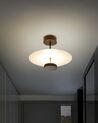 Lampe suspendue LED noire AFRAM_919201