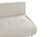 Divano letto tessuto beige chiaro VESTFOLD_930329