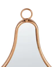 Wall Candle Holder BAZARNES 45 cm Metal Gold_973421