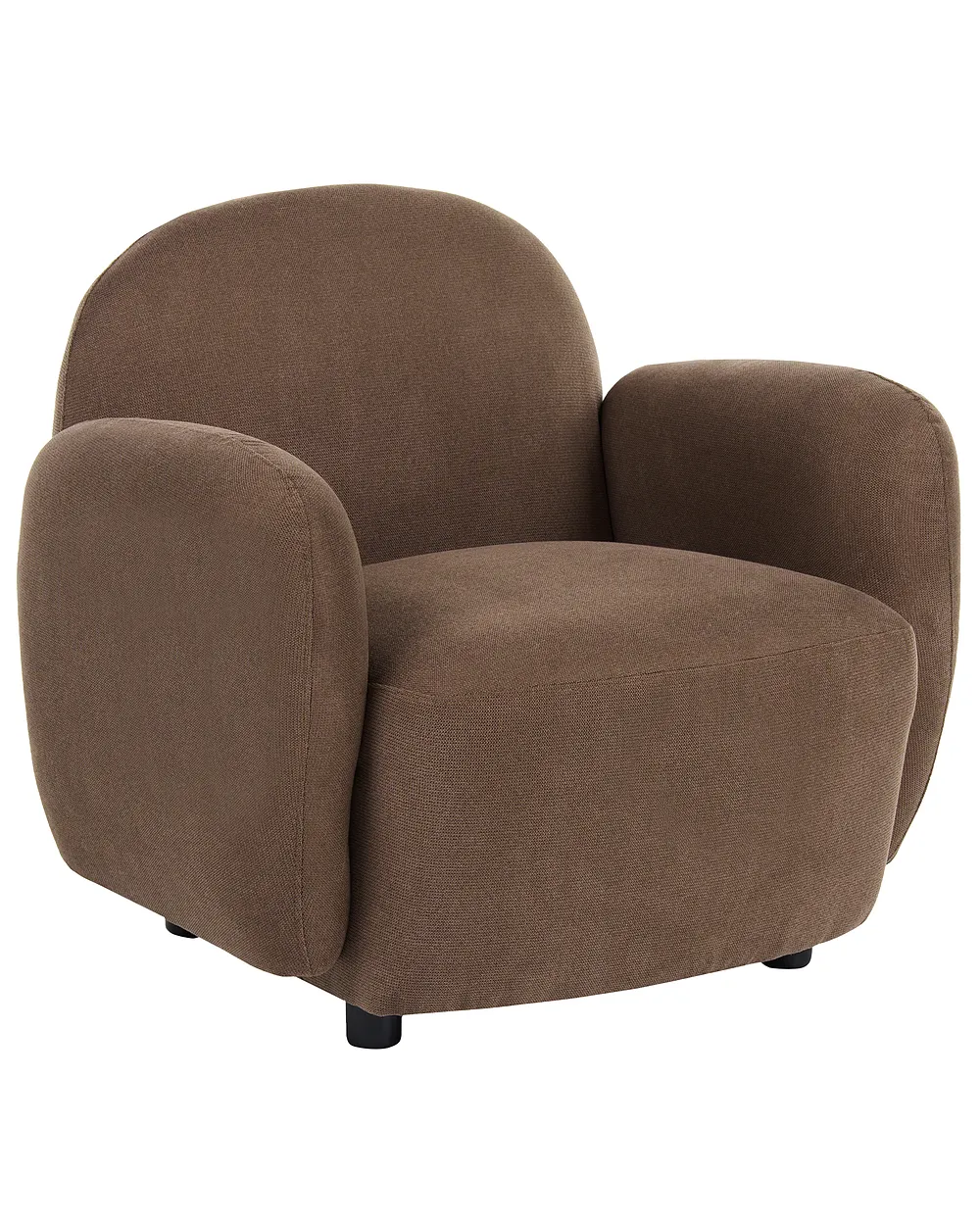 Armchair JULE Fabric Brown