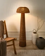 Floor Lamp ALERO Rattan Natural_1017045