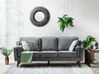 3 Seater Velvet Sofa Grey LOKKA_710723