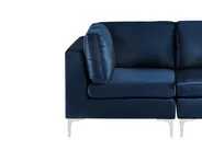 Divano modulare 3 posti EVJA Velluto Blu marino_1068236