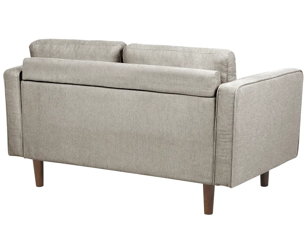 Sofa 2 Seater NURMO Fabric Taupe_896358