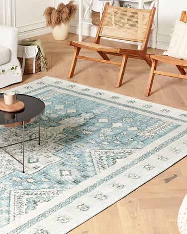 Cotton Area Rug 200 x 300 cm Mint Green FULLA