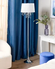 Lampada da terra EVANS Metallo Bianco_850431