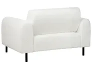 Living Room Set 4 Seater ASKIM Boucle White_918548