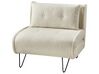 Sovesofa boucle lys beige VESTFOLD_930406