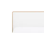 Bett mit Lattenrost SERRIS 160 x 200 cm Hellbraun_748353