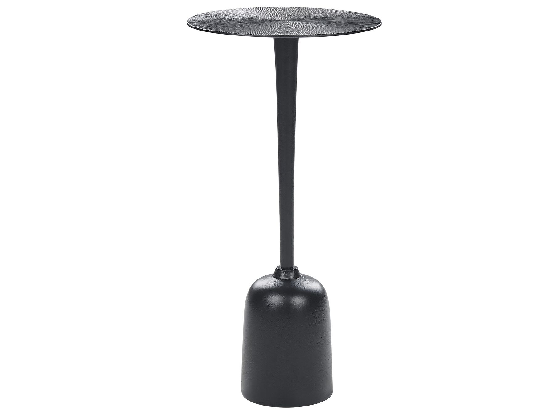 Tavolino metallo nero ⌀ 30 cm SELWYN_854346