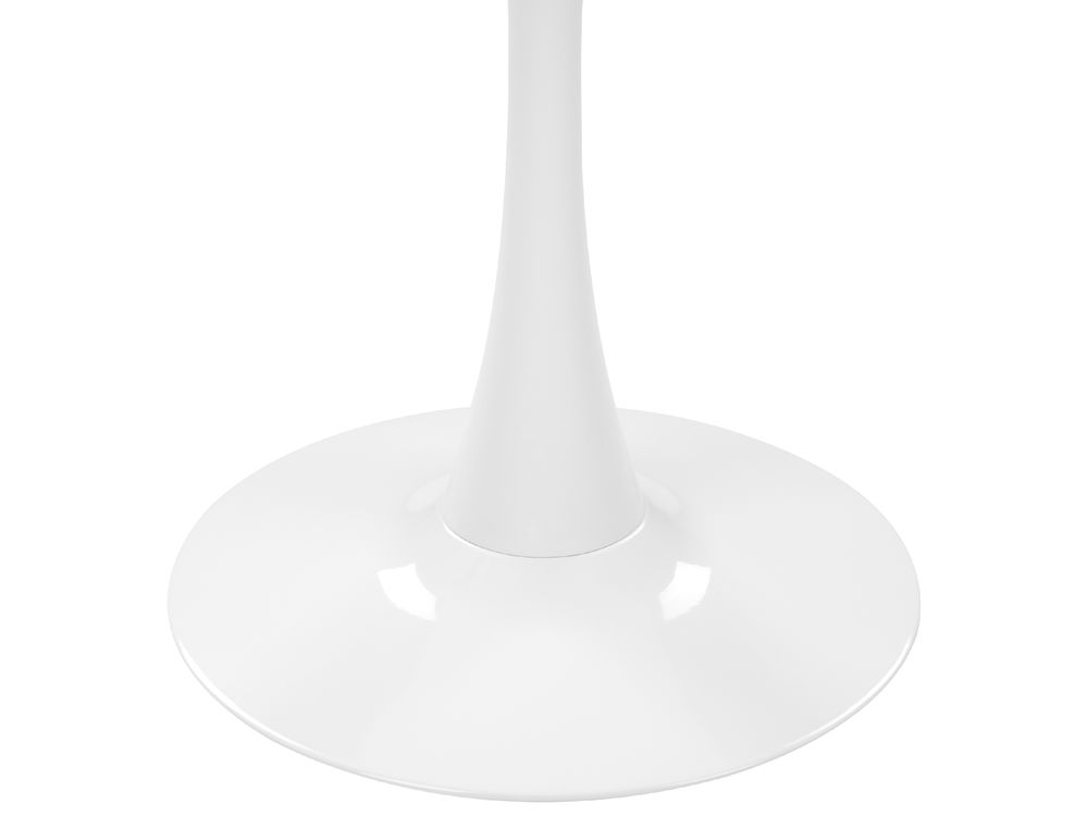 Round Dining Table 90 cm White BOCA Beliani