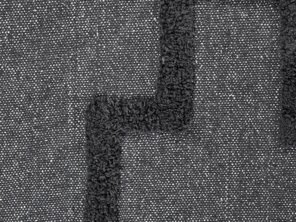 Koc CHACK Bawełna 200 x 220 cm Ciemnoszary_945502