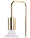 Metal Floor Lamp Gold SAVENA_785146