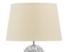 Table Lamp Silver and Black VELISE_731791