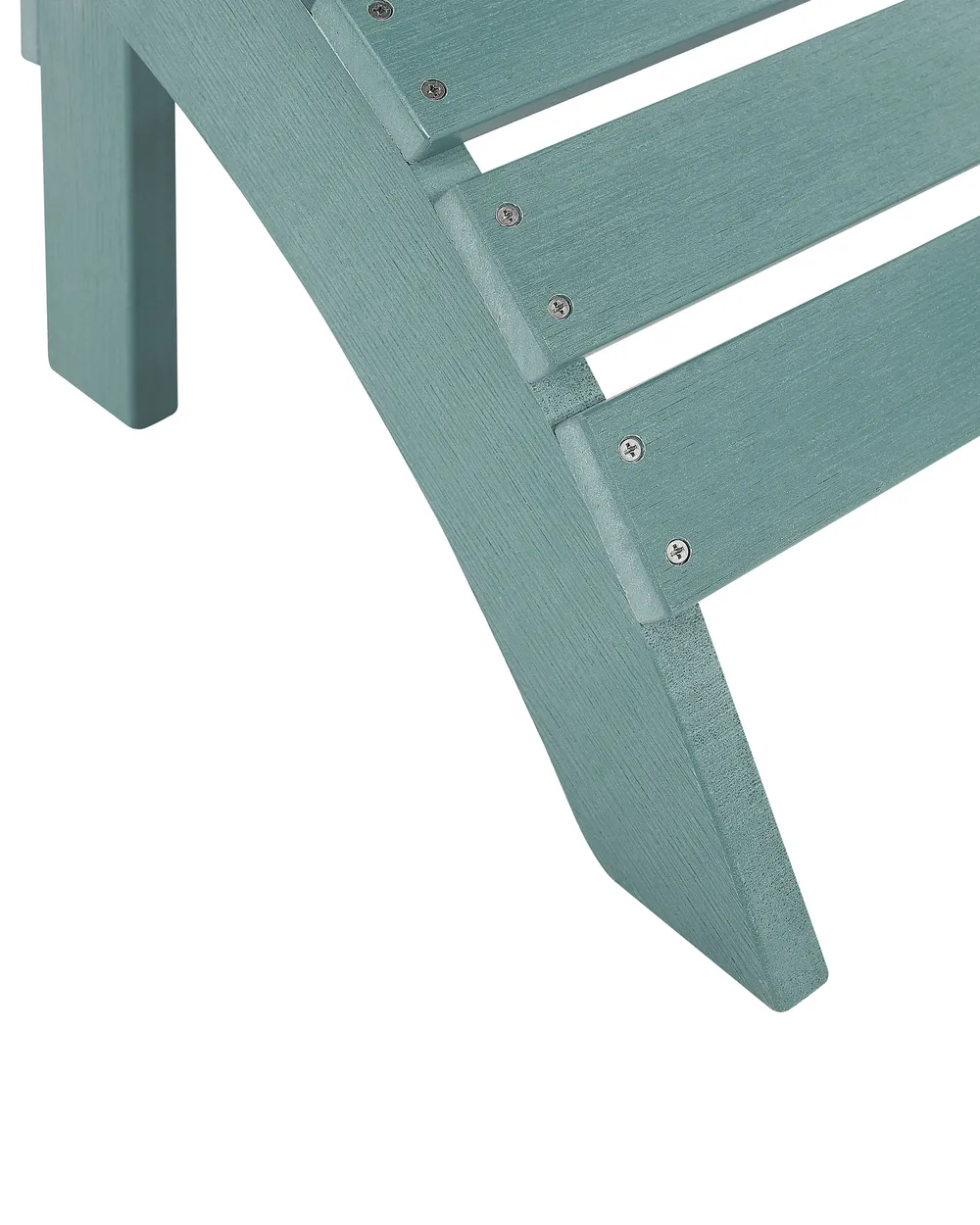 Garden Chair ADIRONDACK with Footstool Turquoise_809586