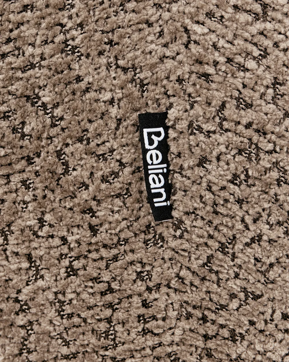 Swivel Armchair KUOLPA Chenille Taupe_1070387