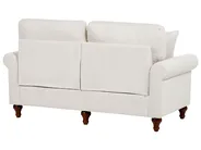 Living Room Set 5 Seater GINNERUP Fabric Light Beige_894780