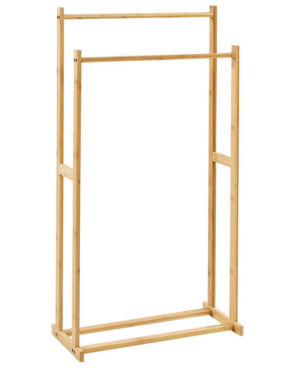 White wooden towel stand clearance