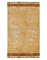Alfombra HANLI Naranja 140 x 200 cm Viscosa